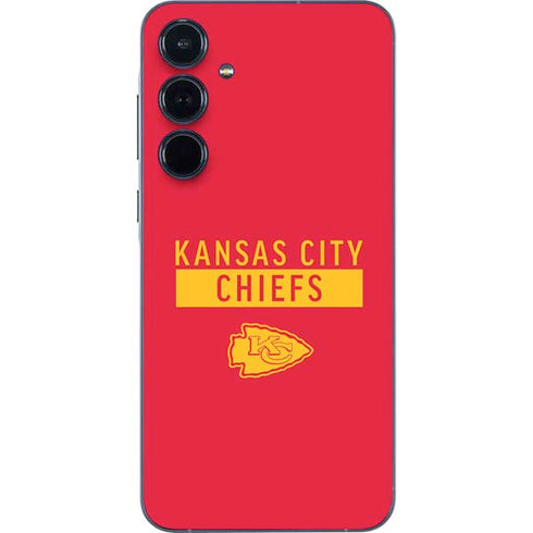 NFL Kansas City Chiefs Red Performance Series Galaxy A35 5G Skin