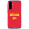 NFL Kansas City Chiefs Red Performance Series Galaxy A36 5G Clear Case