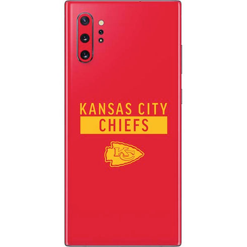 NFL Kansas City Chiefs Red Performance Series Galaxy Note 10 Plus Skin