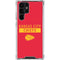 NFL Kansas City Chiefs Red Performance Series Galaxy S23 Ultra Clear Case