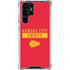 NFL Kansas City Chiefs Red Performance Series Galaxy S23 Ultra Clear Case