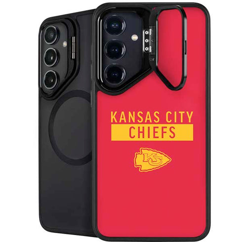 NFL Kansas City Chiefs Red Performance Series Galaxy S24 FE Kickstand Case