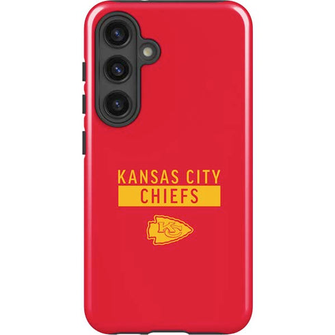 NFL Kansas City Chiefs Red Performance Series Galaxy S25 Impact Case