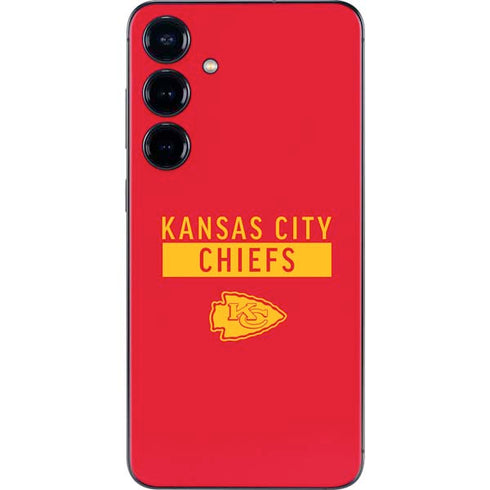 NFL Kansas City Chiefs Red Performance Series Galaxy S25 Plus Skin