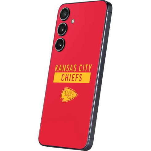 NFL Kansas City Chiefs Red Performance Series Galaxy S25 Skin