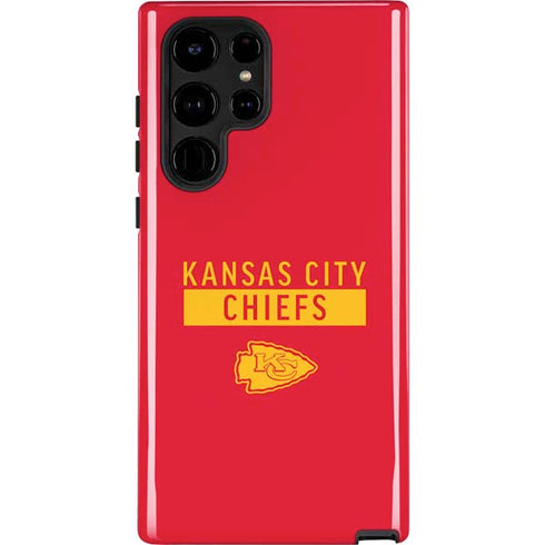 NFL Kansas City Chiefs Red Performance Series Galaxy Cases