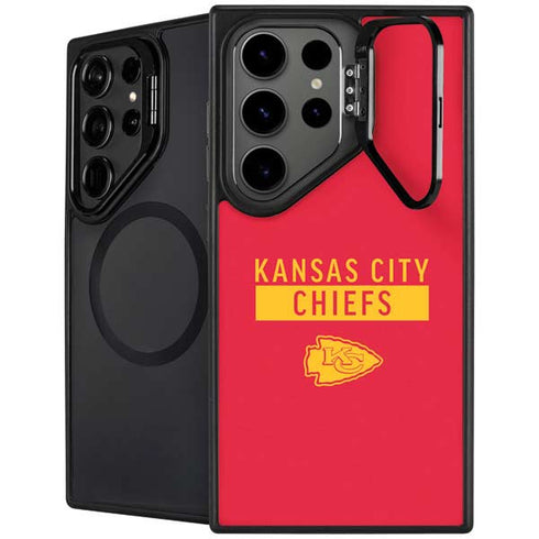 NFL Kansas City Chiefs Red Performance Series Galaxy S25 Ultra Kickstand Case