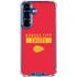 NFL Kansas City Chiefs Red Performance Series Galaxy S25 Plus Clear Case