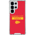 NFL Kansas City Chiefs Red Performance Series Galaxy S25 Ultra Clear Case