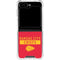 NFL Kansas City Chiefs Red Performance Series Galaxy Z Flip6 Clear Case