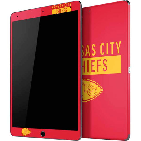 NFL Kansas City Chiefs Red Performance Series iPad Skins
