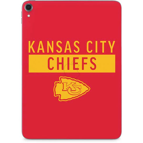 NFL Kansas City Chiefs Red Performance Series Apple iPad Pro Skin