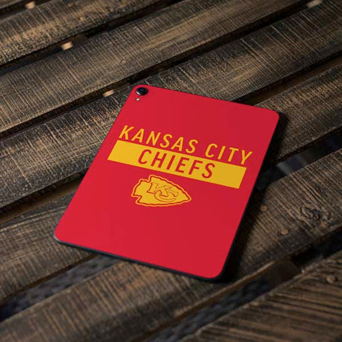 NFL Kansas City Chiefs Red Performance Series Apple iPad Pro Skin