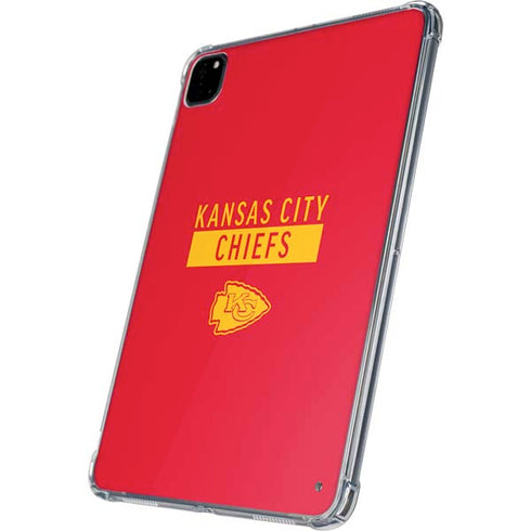 NFL Kansas City Chiefs Red Performance Series iPad Pro 11in (2024) Clear Case