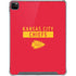 NFL Kansas City Chiefs Red Performance Series iPad Cases