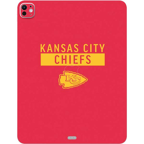 NFL Kansas City Chiefs Red Performance Series iPad Pro 13in M4 (2024) Skin