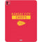 NFL Kansas City Chiefs Red Performance Series iPad Pro 13in M4 (2024) Skin
