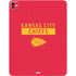 NFL Kansas City Chiefs Red Performance Series iPad Pro 13in M4 (2024) Skin