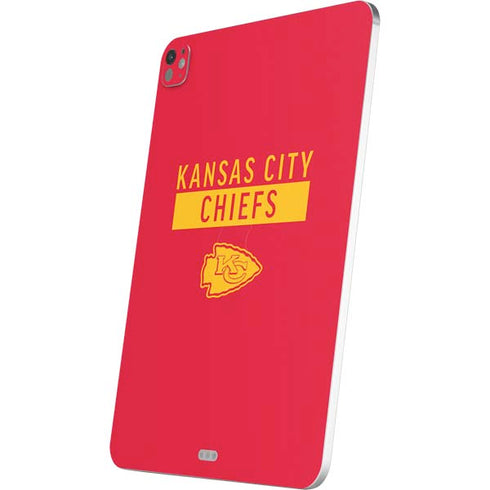 NFL Kansas City Chiefs Red Performance Series iPad Pro 13in M4 (2024) Skin