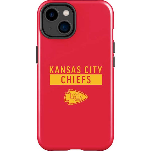 NFL Kansas City Chiefs Red Performance Series iPhone 15 Impact Case