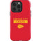 NFL Kansas City Chiefs Red Performance Series iPhone 15 Pro Impact Case