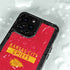 NFL Kansas City Chiefs Red Performance Series iPhone 15 Pro Waterproof Case