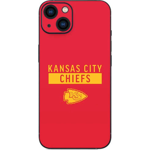 NFL Kansas City Chiefs Red Performance Series iPhone 15 Skin