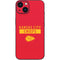 NFL Kansas City Chiefs Red Performance Series iPhone 15 Skin