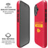 NFL Kansas City Chiefs Red Performance Series iPhone 16 Magsafe Impact Case