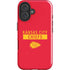 NFL Kansas City Chiefs Red Performance Series iPhone 16 Plus Impact Case