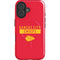 NFL Kansas City Chiefs Red Performance Series iPhone 16 Plus Magsafe Impact Case