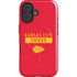 NFL Kansas City Chiefs Red Performance Series iPhone 16 Plus Magsafe Impact Case