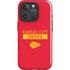 NFL Kansas City Chiefs Red Performance Series iPhone 16 Pro Magsafe Impact Case