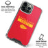 NFL Kansas City Chiefs Red Performance Series iPhone 16 Pro Max Clear Case