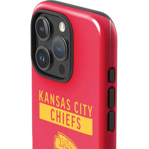 NFL Kansas City Chiefs Red Performance Series iPhone 16 Pro Max Impact Case