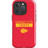 NFL Kansas City Chiefs Red Performance Series iPhone 16 Pro Max Magsafe Impact Case
