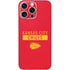 NFL Kansas City Chiefs Red Performance Series iPhone 16 Pro Max Skin