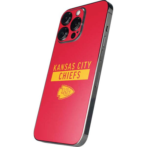 NFL Kansas City Chiefs Red Performance Series iPhone 16 Pro Max Skin