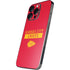 NFL Kansas City Chiefs Red Performance Series iPhone 16 Pro Max Skin