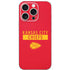 NFL Kansas City Chiefs Red Performance Series iPhone 16 Pro Skin