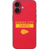 NFL Kansas City Chiefs Red Performance Series iPhone 16 Skin