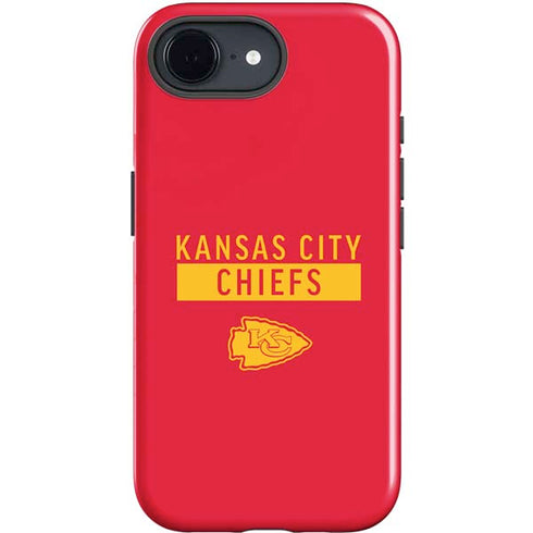 NFL Kansas City Chiefs Red Performance Series iPhone 16e Impact Case