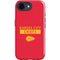 NFL Kansas City Chiefs Red Performance Series iPhone 16e Impact Case