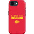 NFL Kansas City Chiefs Red Performance Series iPhone 16e Impact Case