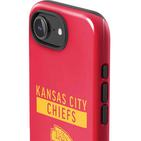NFL Kansas City Chiefs Red Performance Series iPhone 16e Impact Case