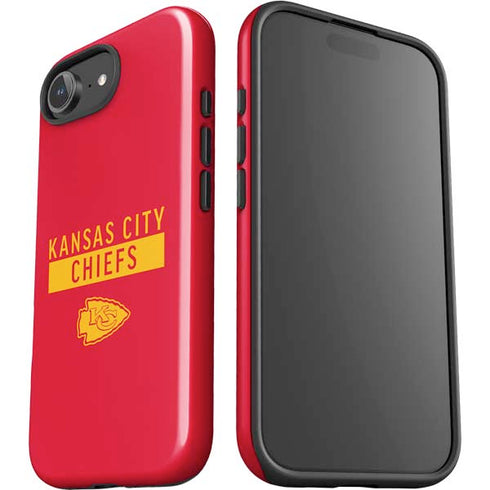 NFL Kansas City Chiefs Red Performance Series iPhone 16e Impact Case
