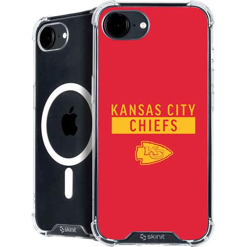 NFL Kansas City Chiefs Red Performance Series iPhone 16e MagSafe Case