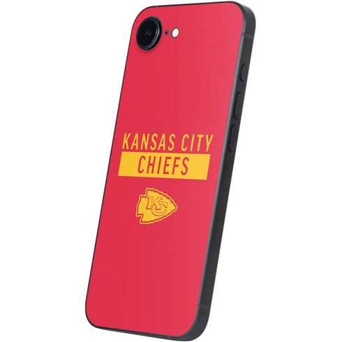 NFL Kansas City Chiefs Red Performance Series iPhone 16e Skin