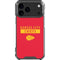 NFL Kansas City Chiefs Red Performance Series iPhone 18 Pro Max Clear Case