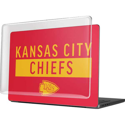 NFL Kansas City Chiefs Red Performance Series MacBook Pro 14in (2021-24) Case plus Skin